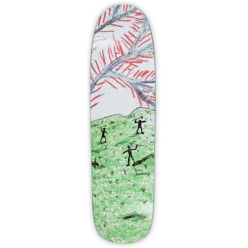 Polar Shin Sanbongi Hunters Skateboard Deck P9 Polar Shin Sanbongi Hunters Skateboard Deck P9