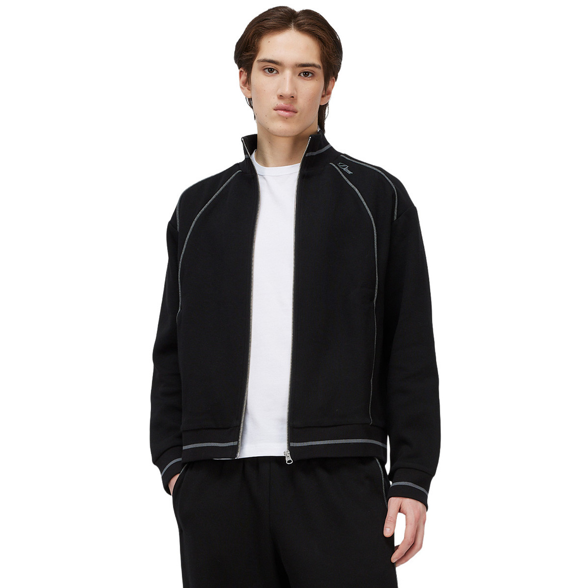Dime Track Jacket Black