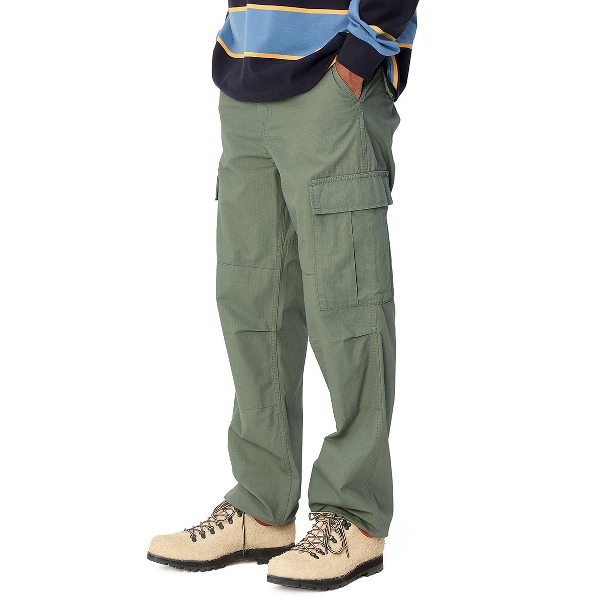 Carhartt WIP Regular Cargo Pant Park Rinsed Carhartt WIP Regular Cargo Pant Park Rinsed
