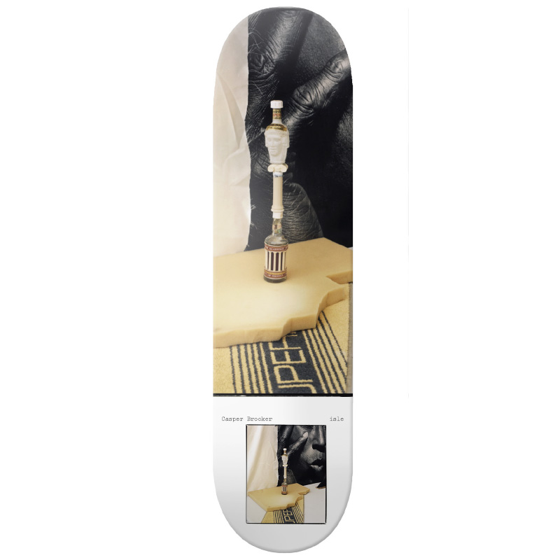 Isle Casper Brooker Milo Brennan Artist Series Skateboard Deck 8.375 Isle Casper Brooker Milo Brennan Artist Series Skateboard Deck 8.375