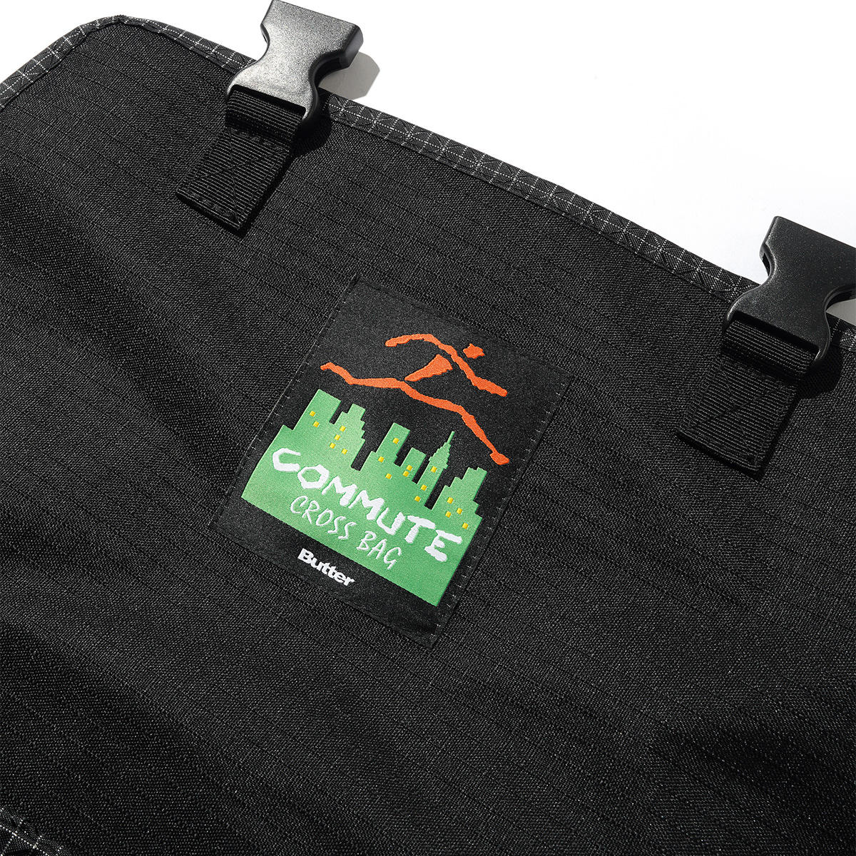 Butter Goods Cordura Commute Bag Black Butter Goods Cordura Commute Bag Black