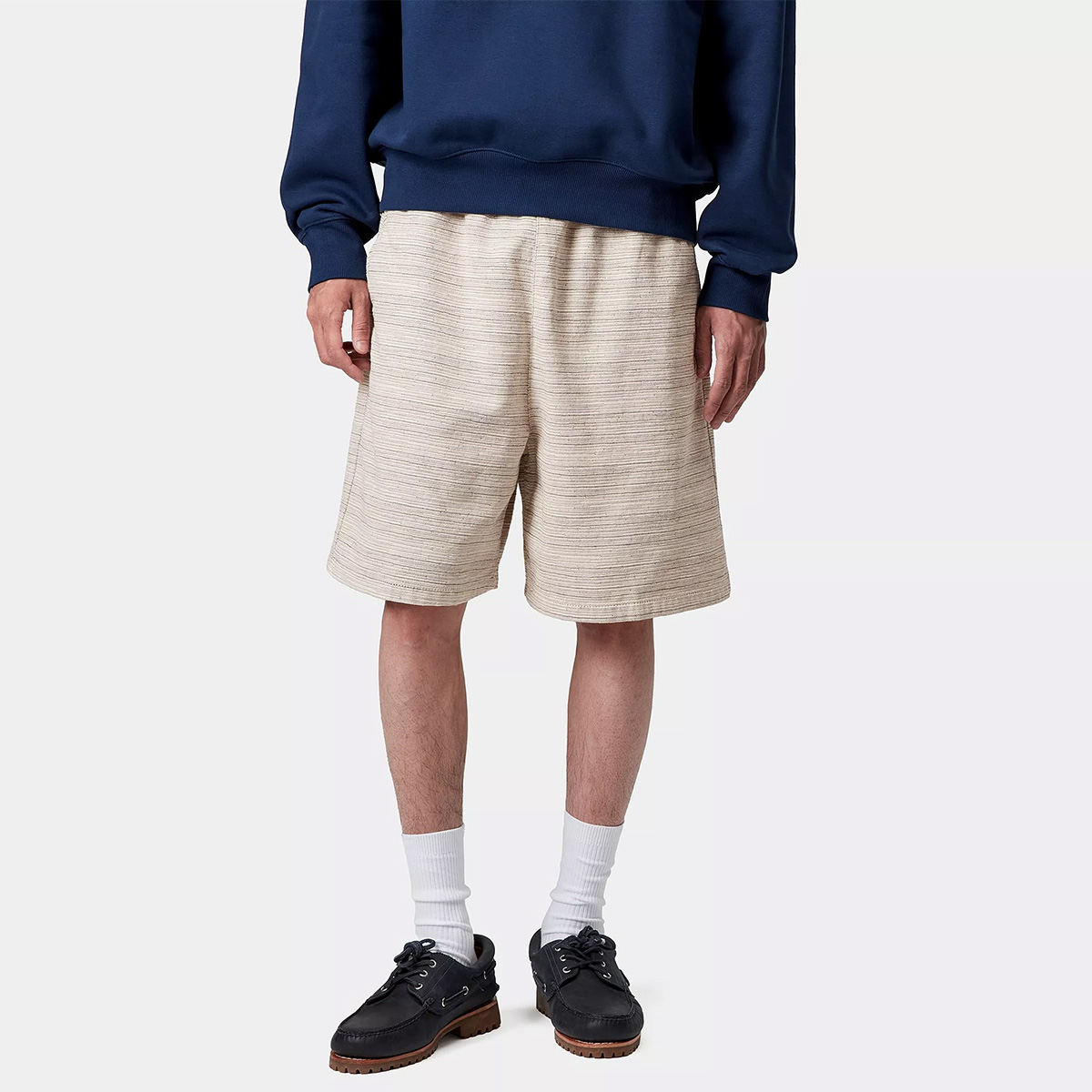 Carhartt WIP Gellar Short Gellar Stripe Wax Rinsed Carhartt WIP Gellar Short Gellar Stripe Wax Rinsed