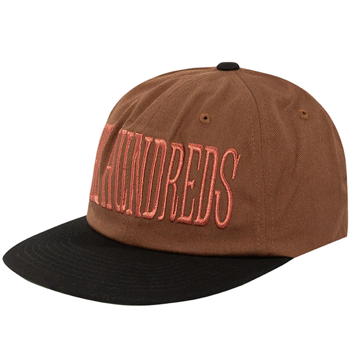 The Hundreds Serif Snapback Brown The Hundreds Serif Snapback Brown