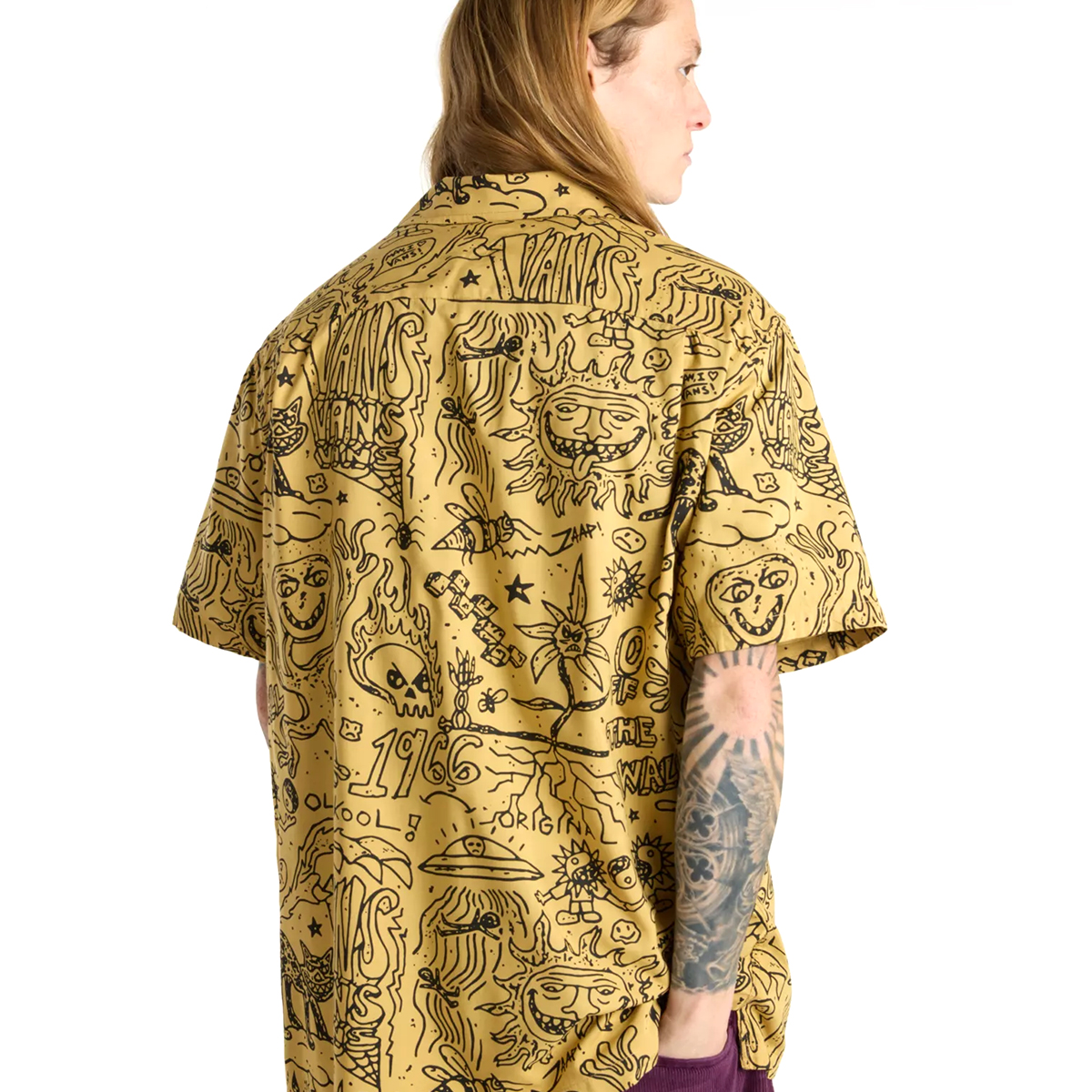 Vans Elden Woven Shirt Antelope/Black Vans Elden Woven Shirt Antelope/Black