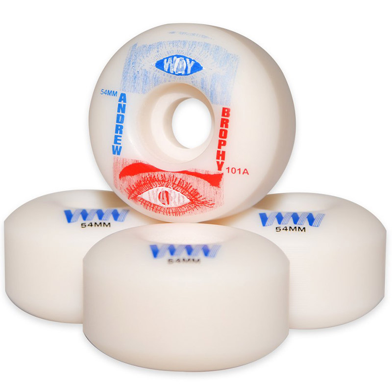 Wayward Andrew Brophy New Harder Classic Cut Wheels 101A 54MM