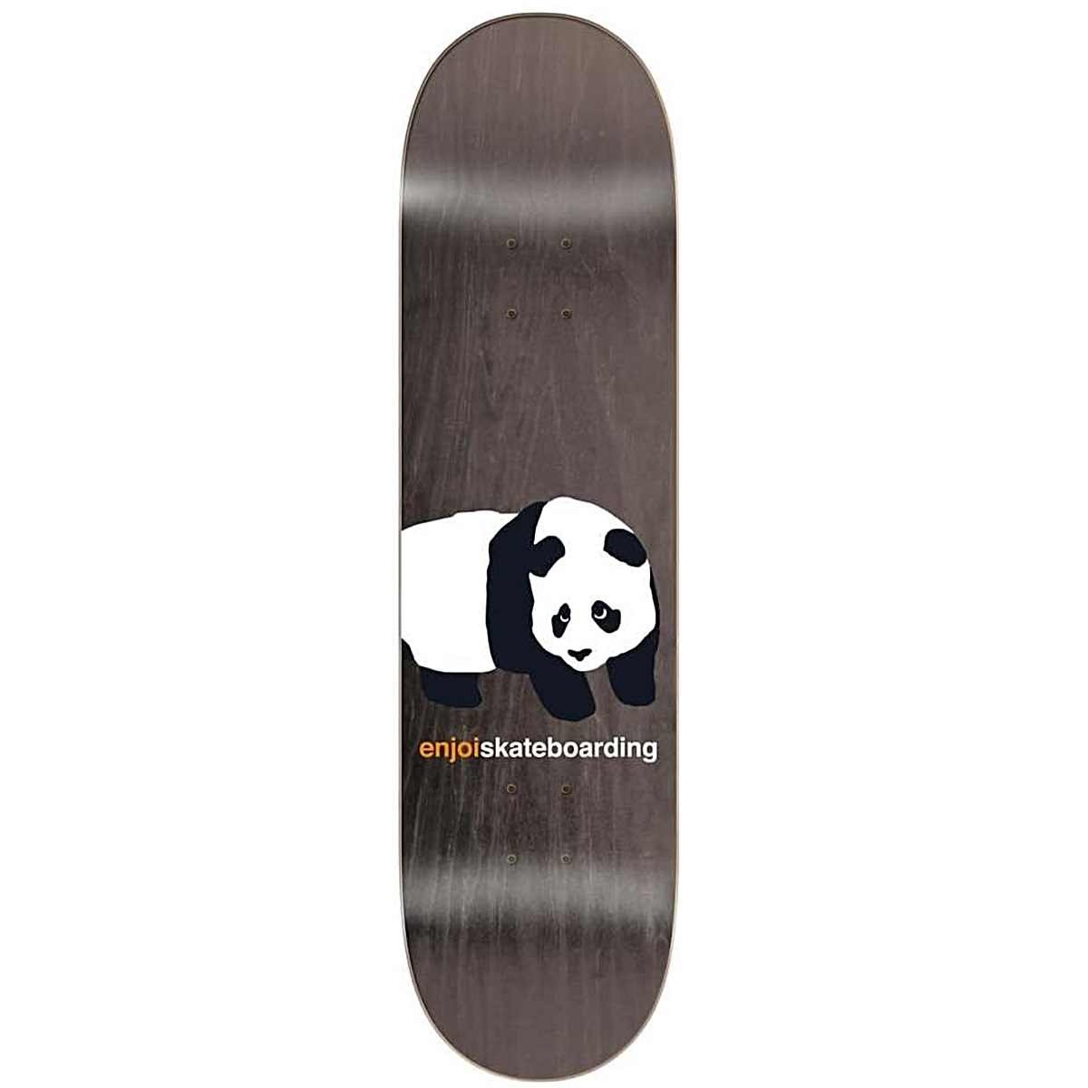 Enjoi Peekaboo Panda R7 Skateboard Deck Grey 8.0