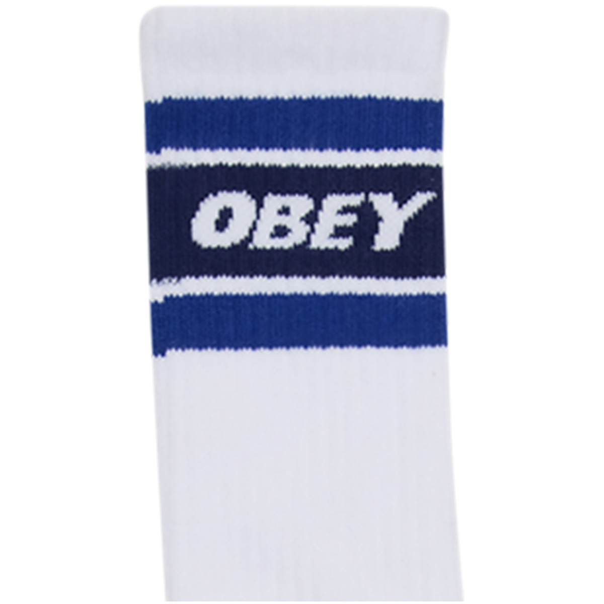 Obey Cooper II Socks White/Blue White/Blue