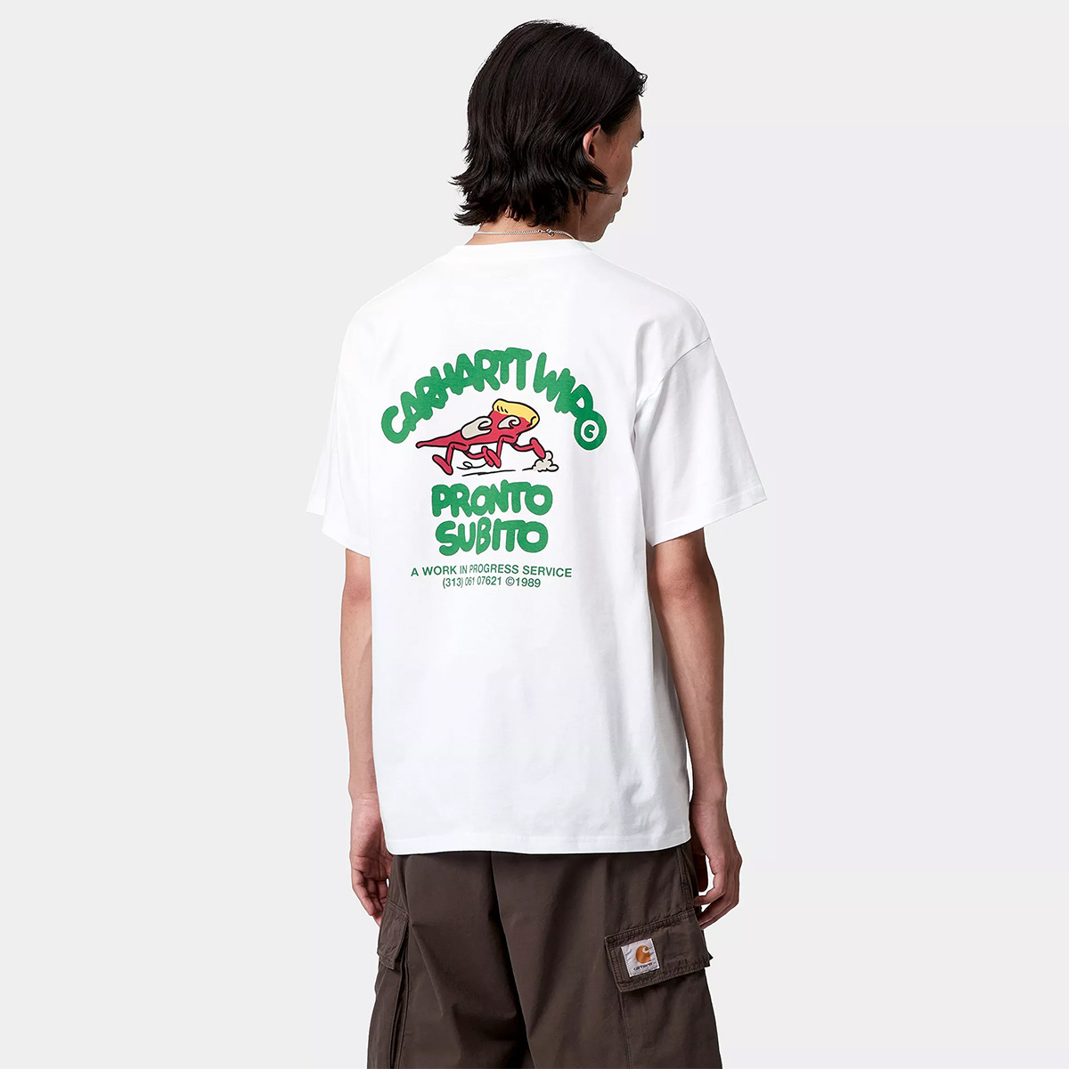 Carhartt WIP Pronto T-Shirt White Carhartt WIP Pronto T-Shirt White