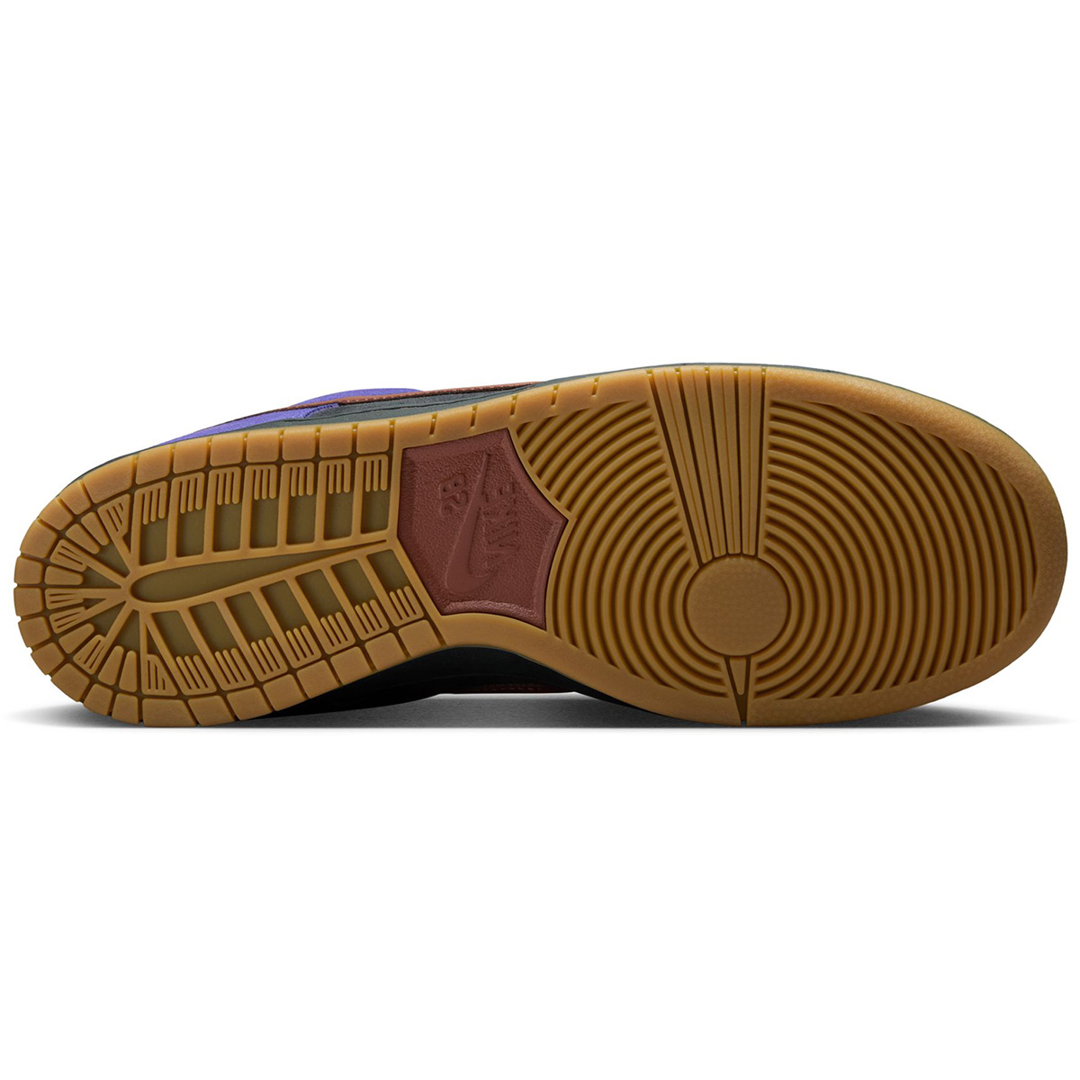 Nike SB Dunk Low Pro Persian Violet/Cinnamon-Off Noir-Gum Med Brown