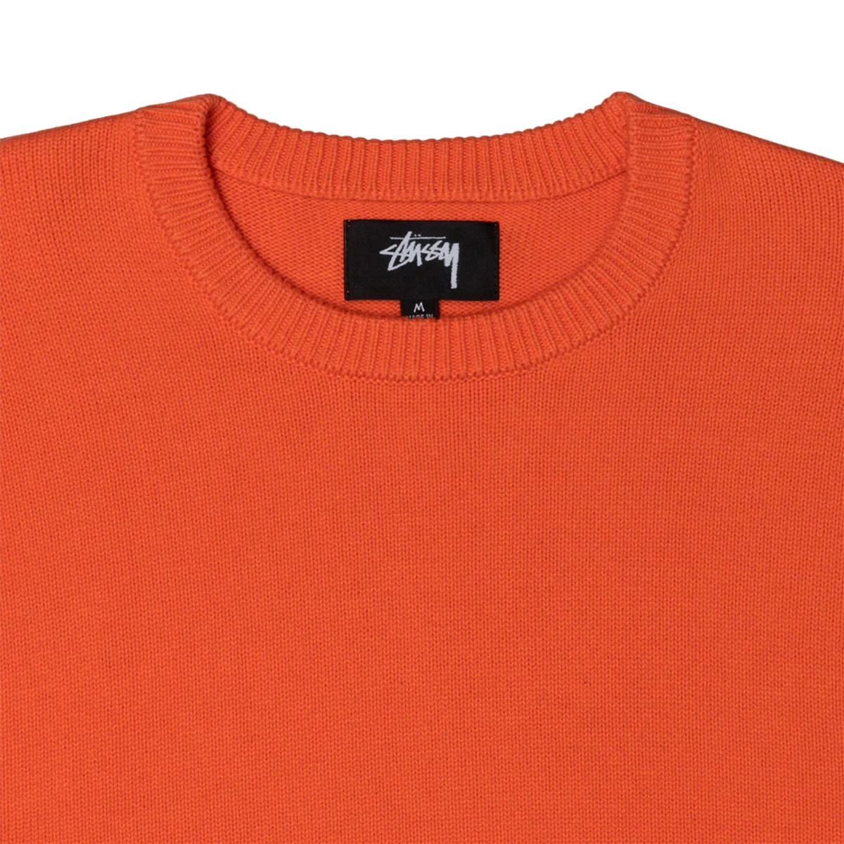Stussy Sleeve Logo Sweater Orange