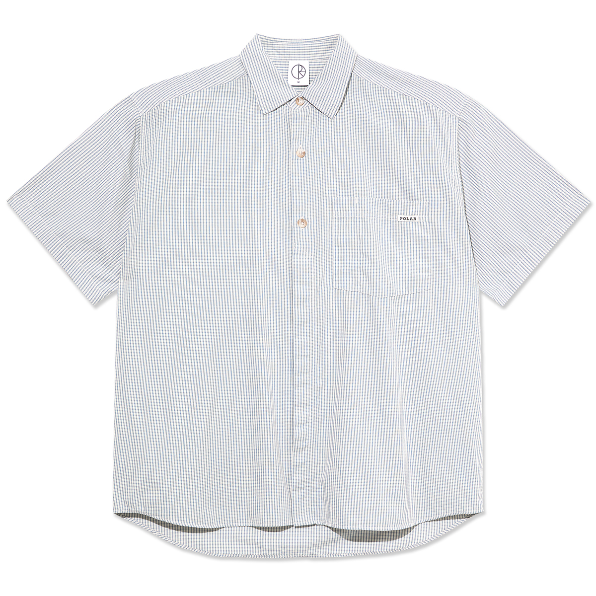 Polar Mitch Shirt Blue Check