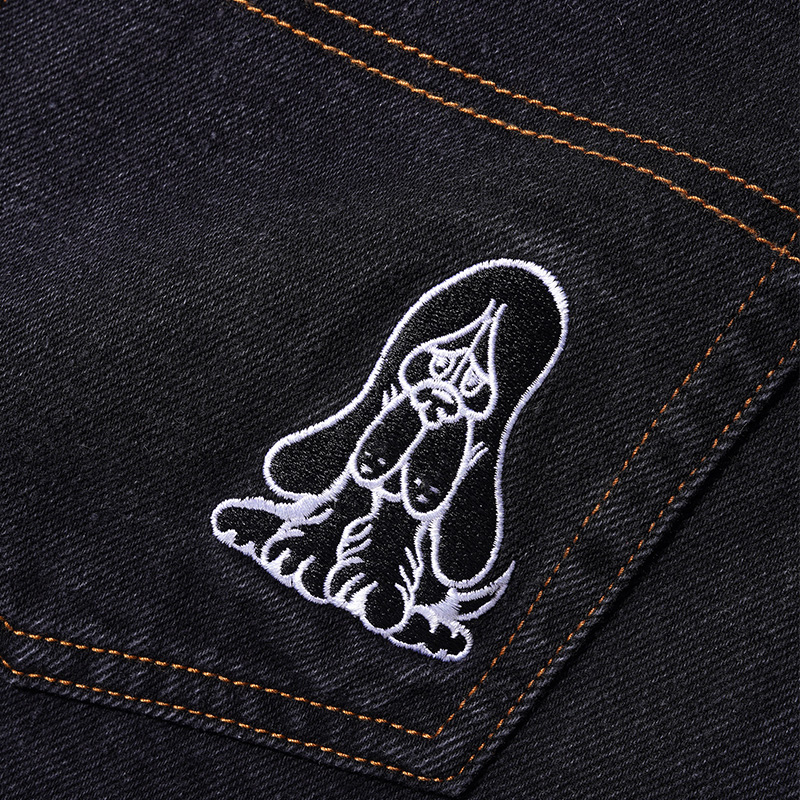 Butter Goods Hound Denim Jeans Washed Black Butter Goods Hound Denim Jeans Washed Black
