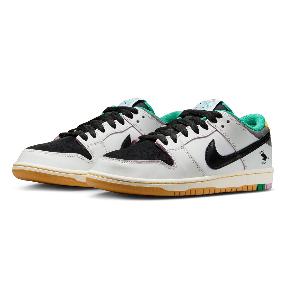 Nike SB Dunk Low Pro Summit White/Black-White-Iron Grey