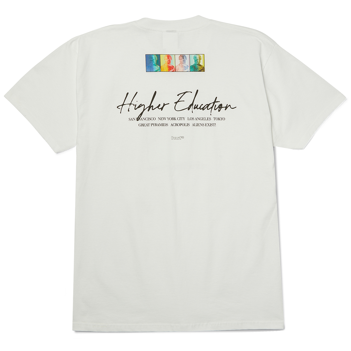 HUF Higher Education T-Shirt White