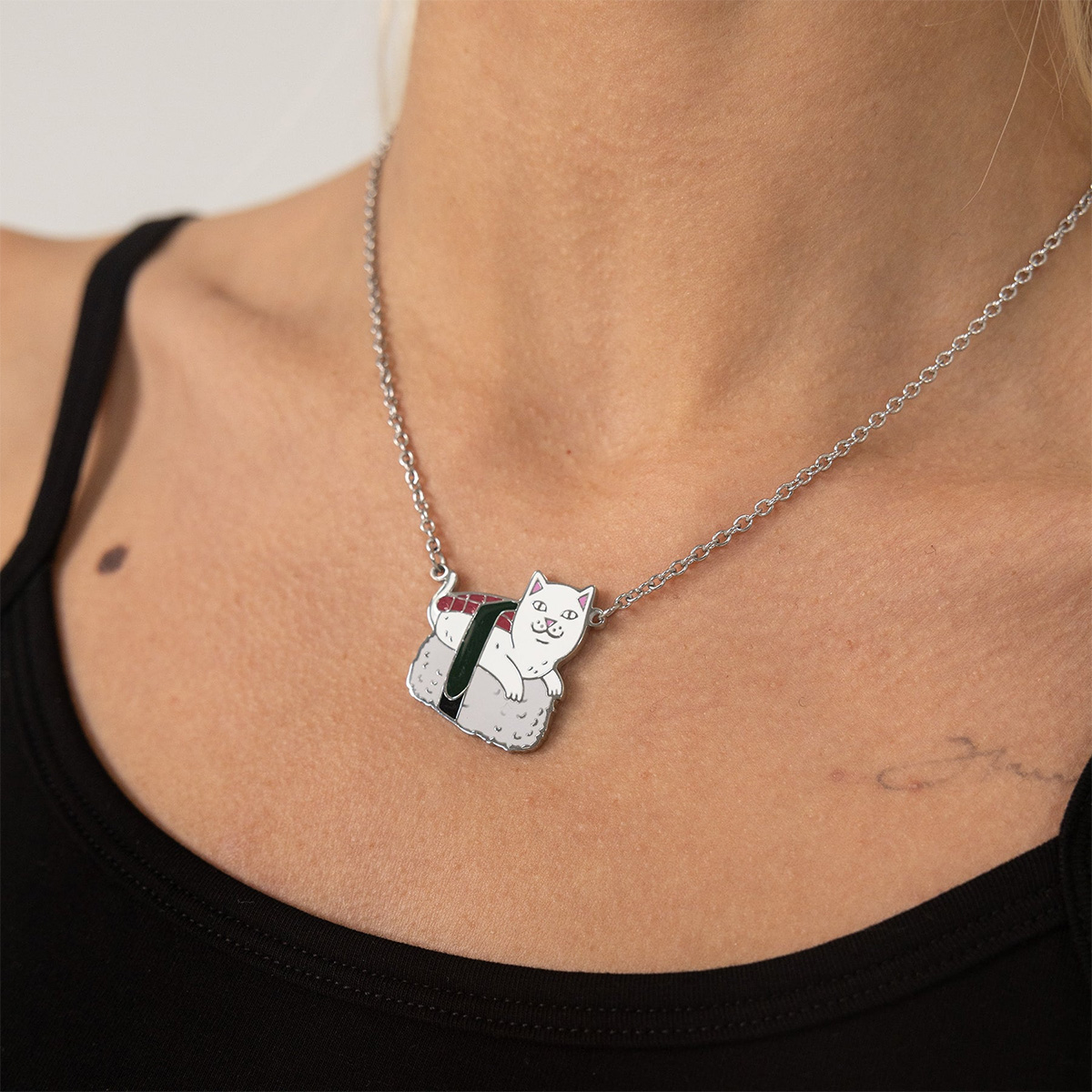 RIPNDIP Sushi Nerm Pendent Necklace RIPNDIP Sushi Nerm Pendent Necklace