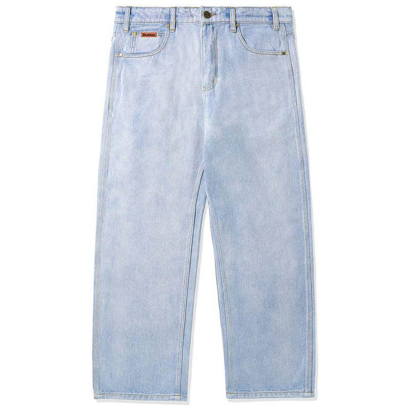Butter Goods Caterpillar Denim Jeans Light Blue