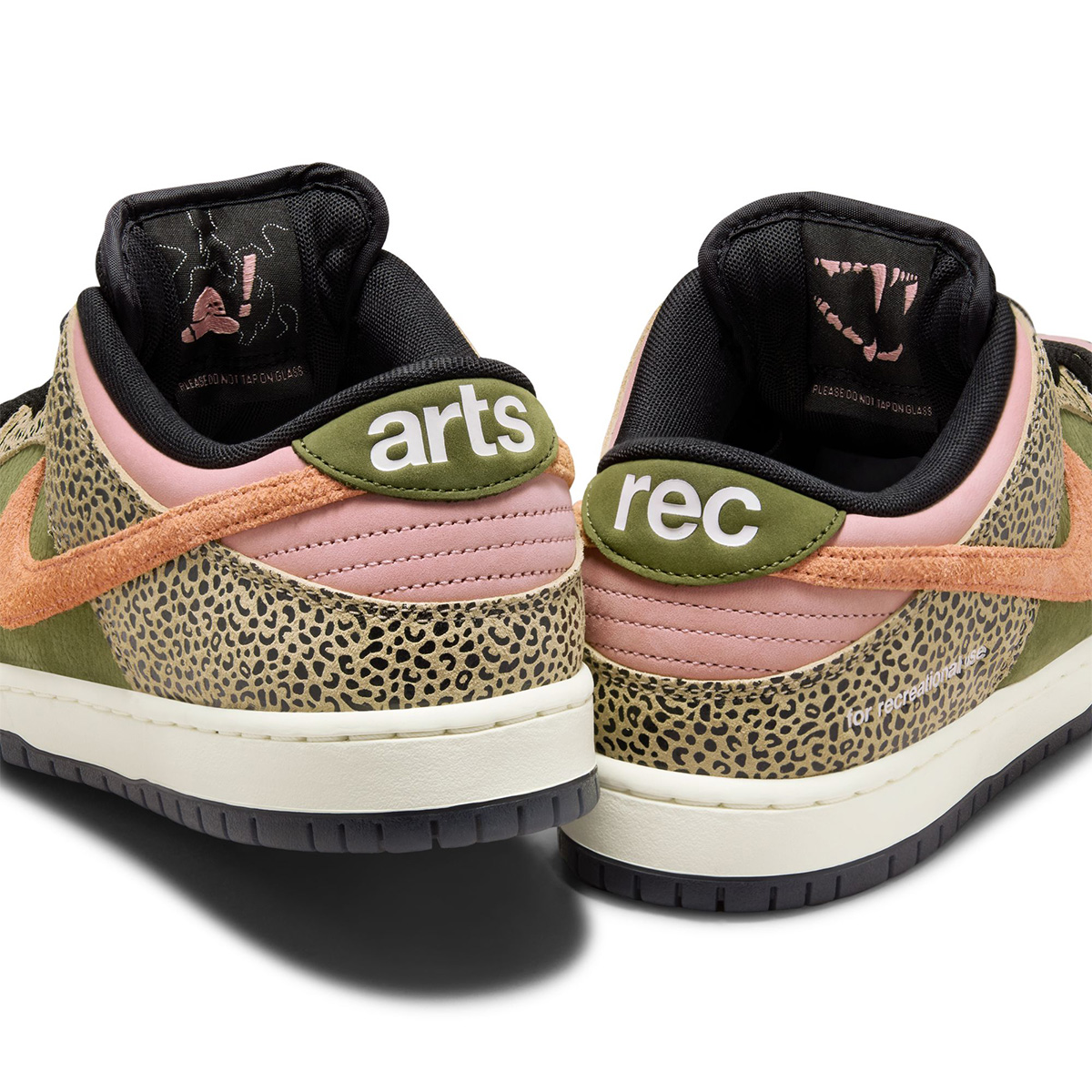 Arts-Rec x Nike SB Dunk Low Pro Khaki/Amber Brown/Rough Green/Rust Pink/Black/Sail Arts-Rec x Nike SB Dunk Low Pro Khaki/Amber Brown/Rough Green/Rust Pink/Black/Sail