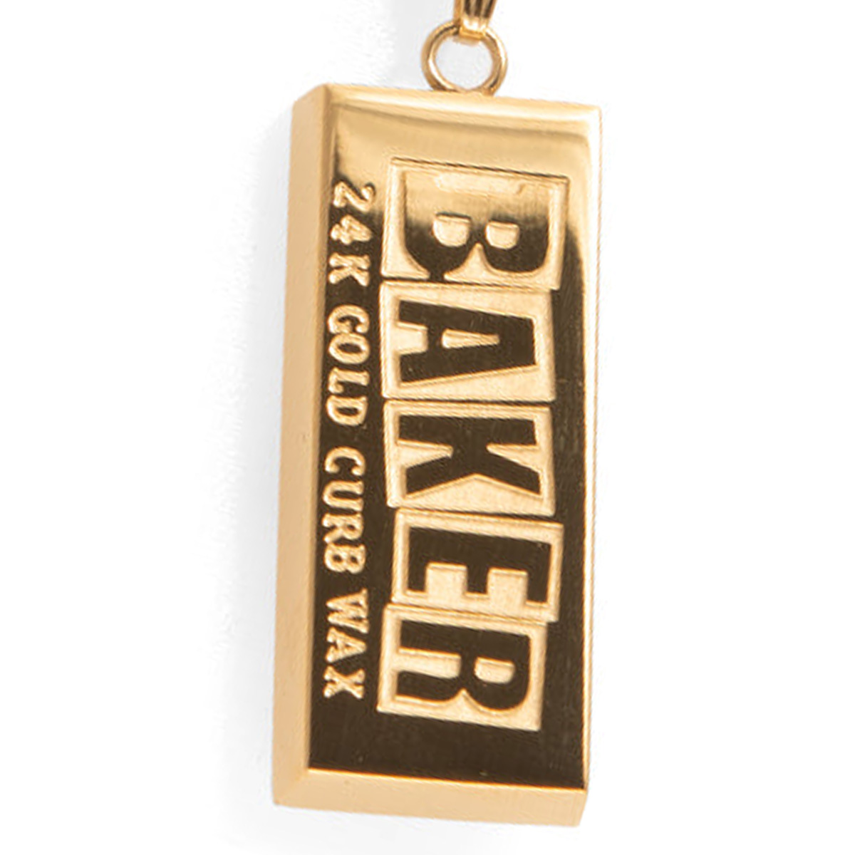 Baker Curb Wax Gold Necklace Gold 