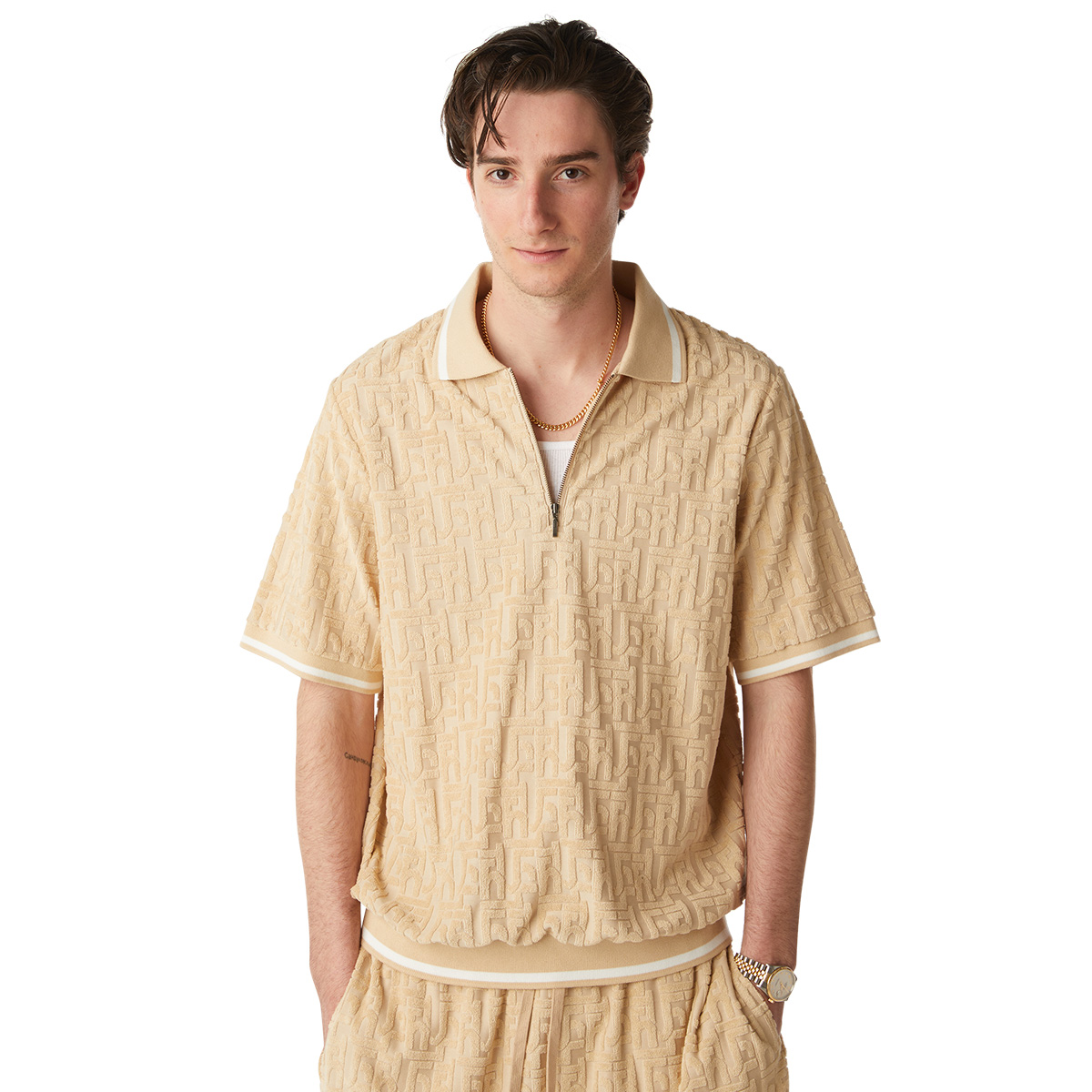 HUF Tether Jacquard Terry Top Twill HUF Tether Jacquard Terry Top Twill