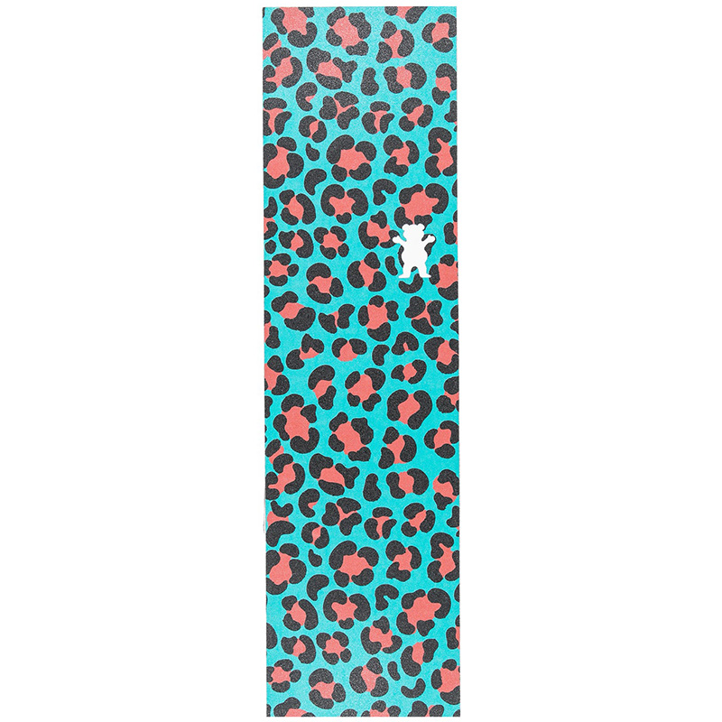 Grizzly Street Cheetah Griptape Sheet Teal 9.0 Grizzly Street Cheetah Griptape Sheet Teal 9.0