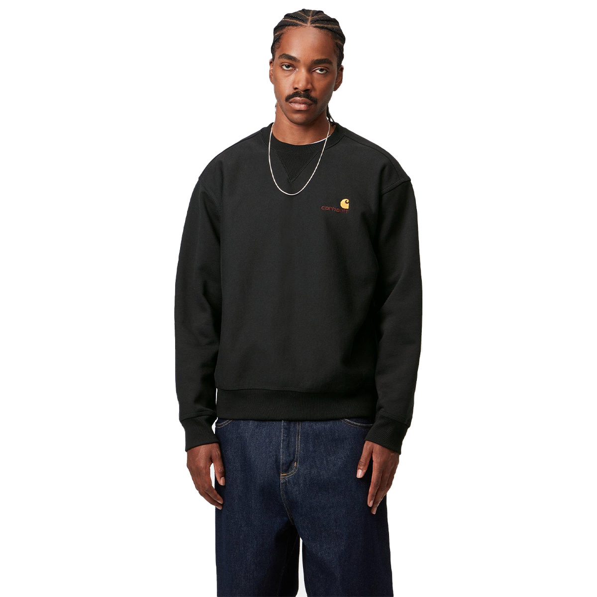 Carhartt WIP American Script Sweater Black