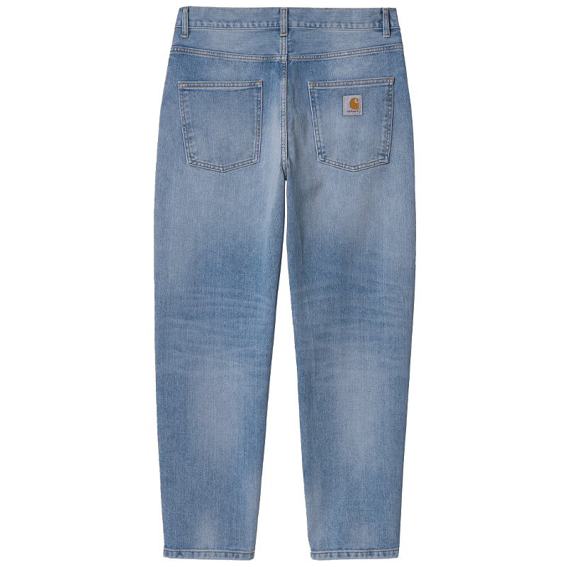 Carhartt WIP Newel Pant Blue Light Used Wash