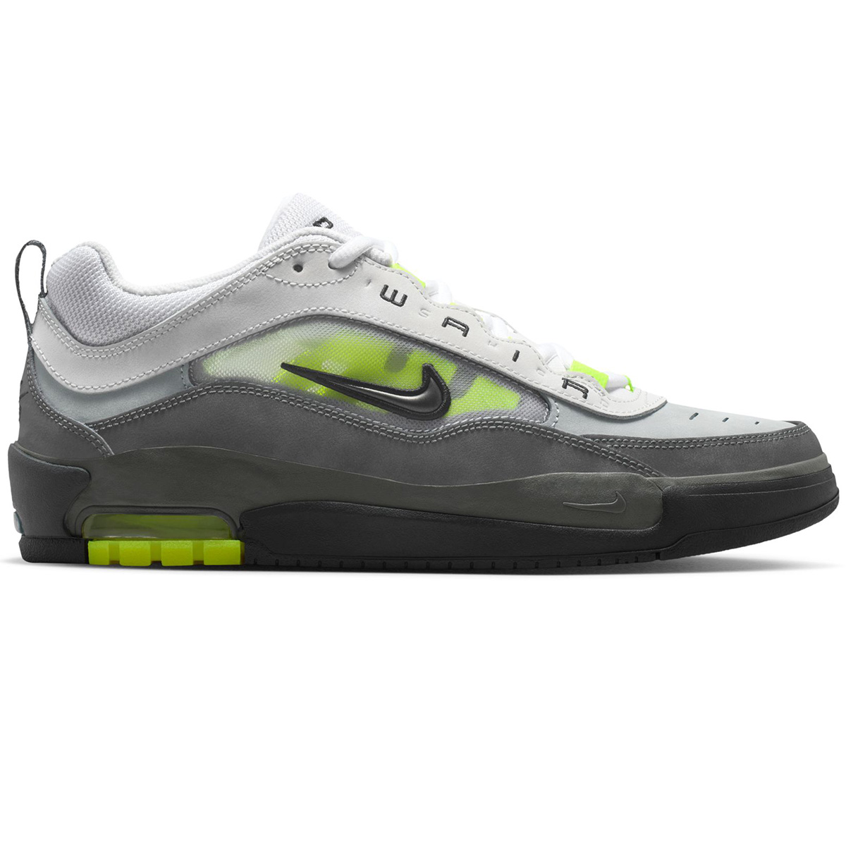 Nike SB Air Max Ishod Black/Neon Yellow-Anthracite-Lt Graphite-Lt Charcoal-Pearl Grey