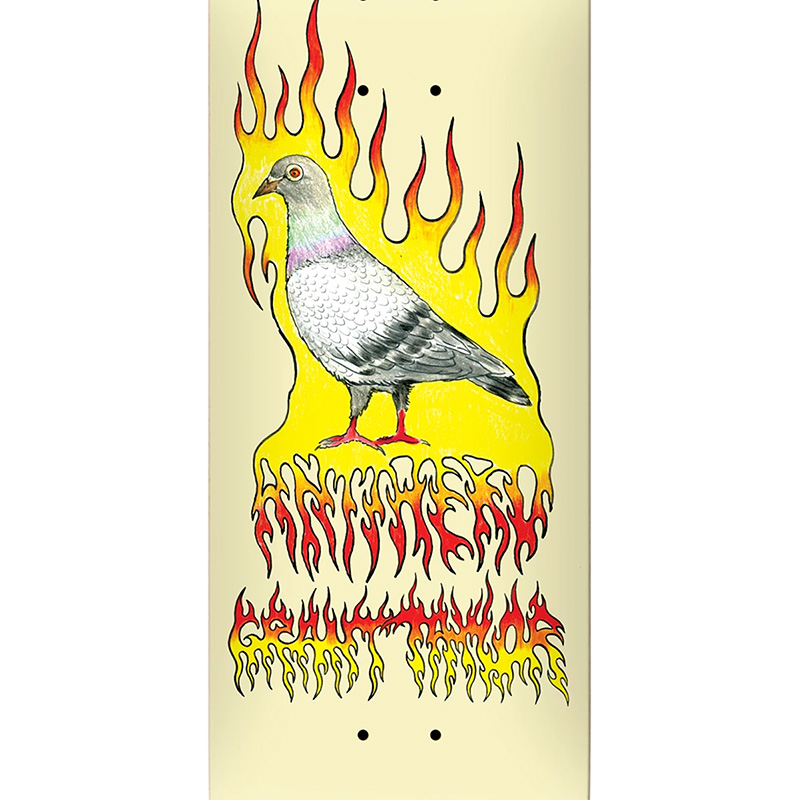 Anti Hero Grant Pigeon Vision Skateboard Deck Cream 8.5 Anti Hero Grant Pigeon Vision Skateboard Deck Cream 8.5
