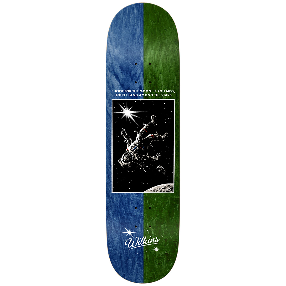 Real Wilkins Bright Side Skateboard Deck 8.62