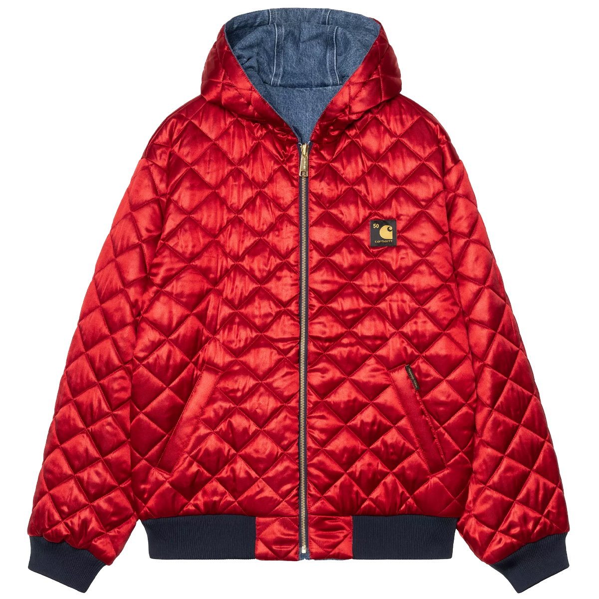 Carhartt WIP 50 Years Anniversary OG Active Jacket Denim Blue/USA Red Carhartt WIP 50 Years Anniversary OG Active Jacket Denim Blue/USA Red