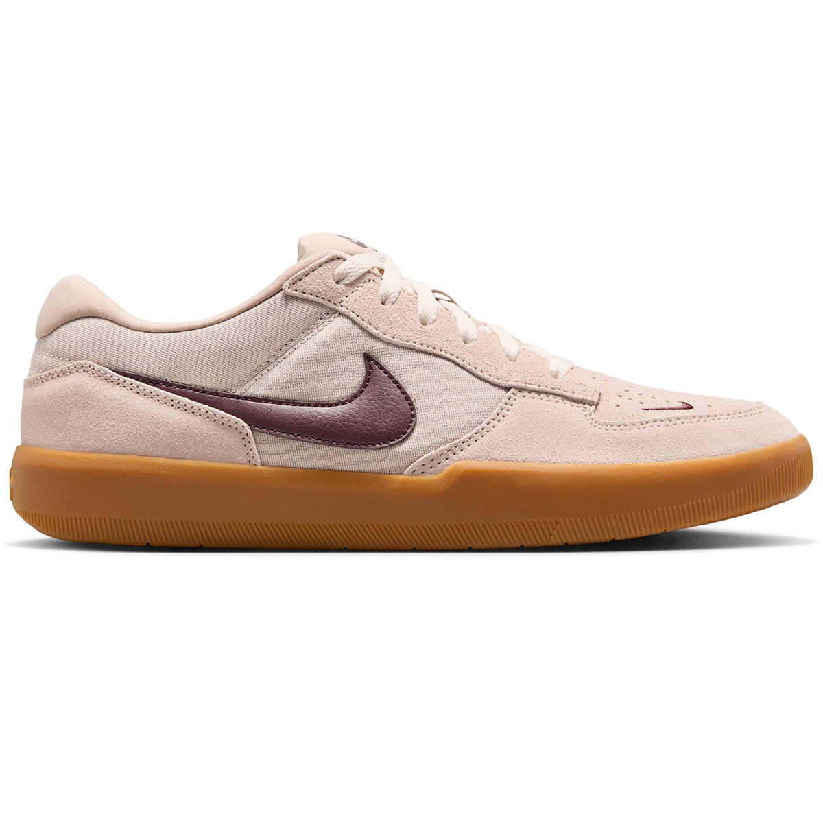Nike SB Force 58 Cream Ii/Burgundy Crush-Gum Lt Brown-Phantom