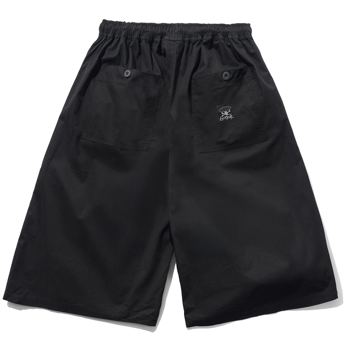 Butter Goods Loose Shorts Black