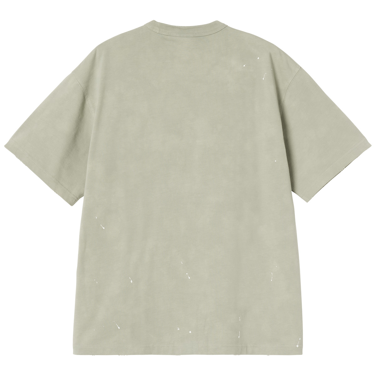 Carhartt WIP Painter T-Shirt Shady Green Destroy Wash Splatter