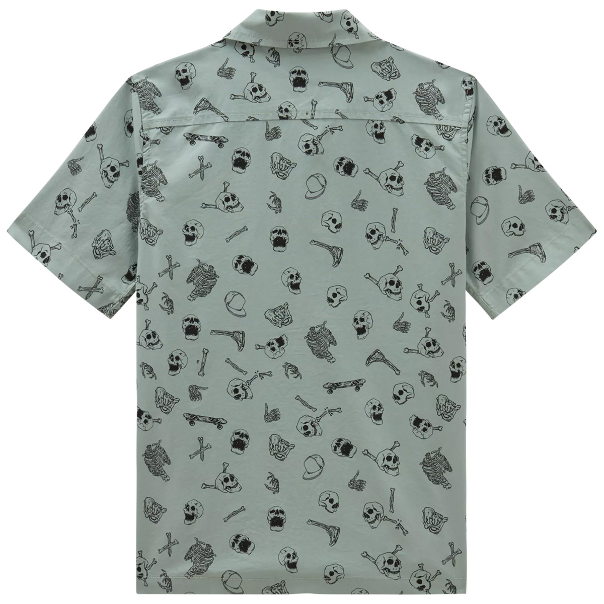 Vans Kids Skeleton Shirt Iceberg Green Vans Kids Skeleton Shirt Iceberg Green