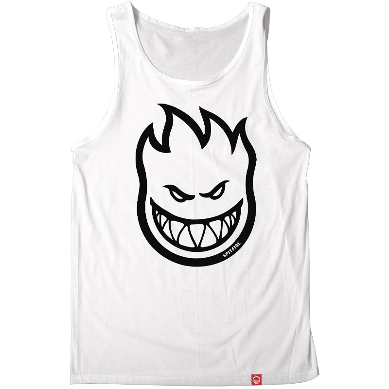 Spitfire Bighead Tank Top White/Black