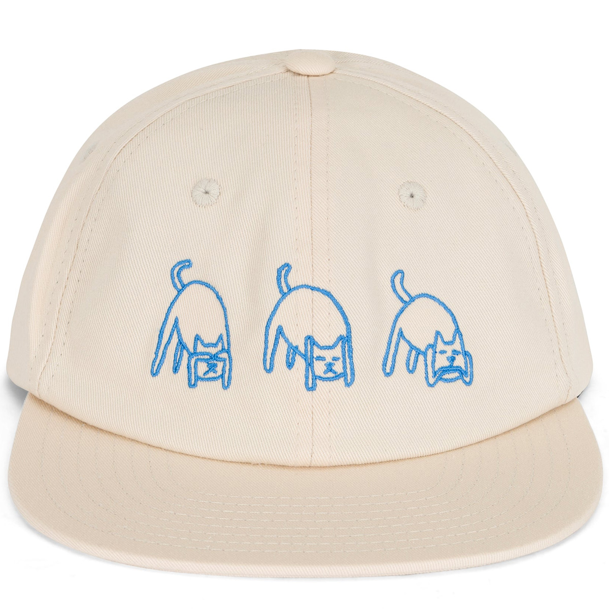 RIPNDIP Blonded Strapback Cap Off White RIPNDIP Blonded Strapback Cap Off White