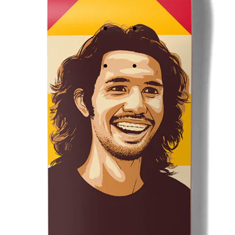 Chocolate Erik Herrera Hecox Portrait Skateboard Deck 8.25 Chocolate Erik Herrera Hecox Portrait Skateboard Deck 8.25