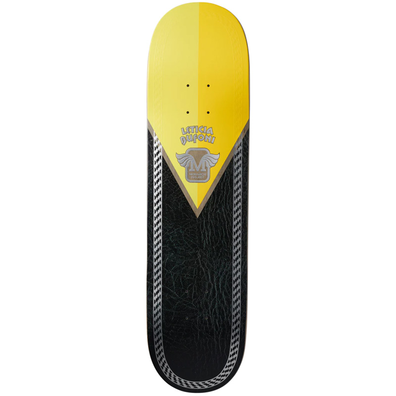 Monarch Project Leticia Atelier R7 Skateboard Deck Yellow 8.25