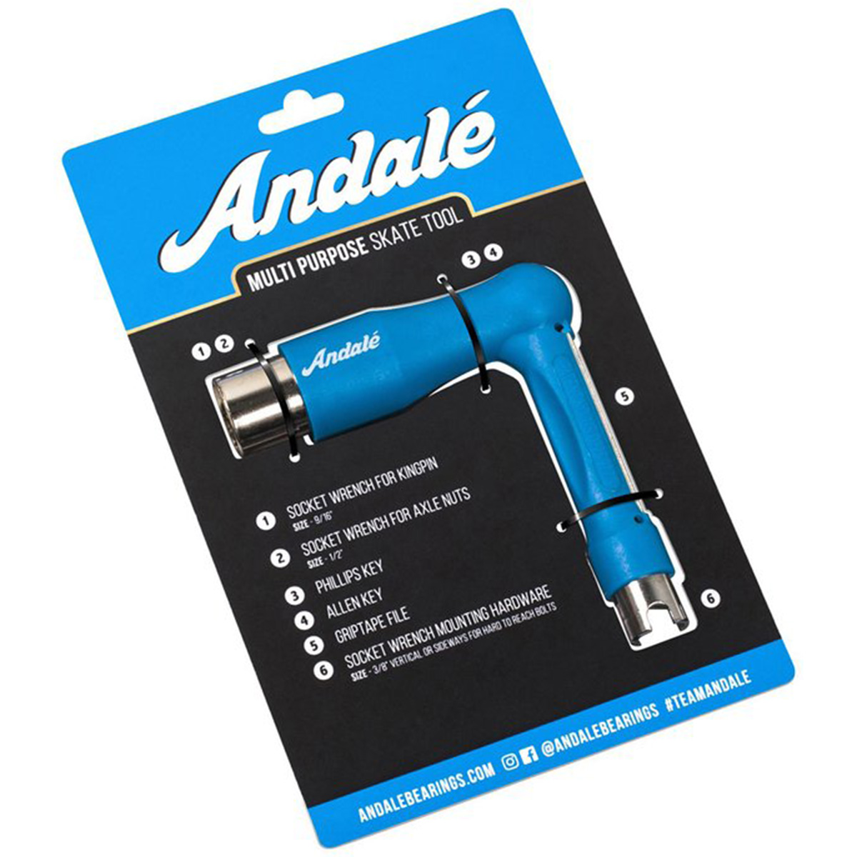 Andale All Purpose Tool Blue