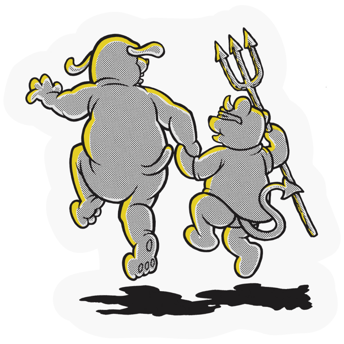 World Industries Friends Sticker