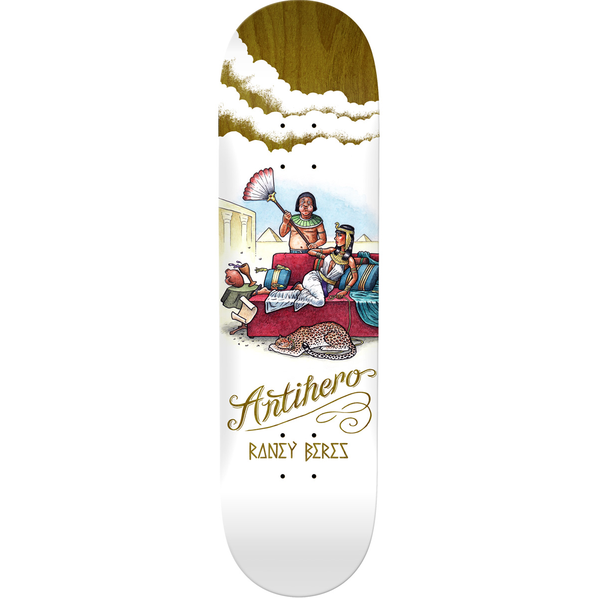 Anti Hero Beres Flatulent Beauties Skateboard Deck 8.75