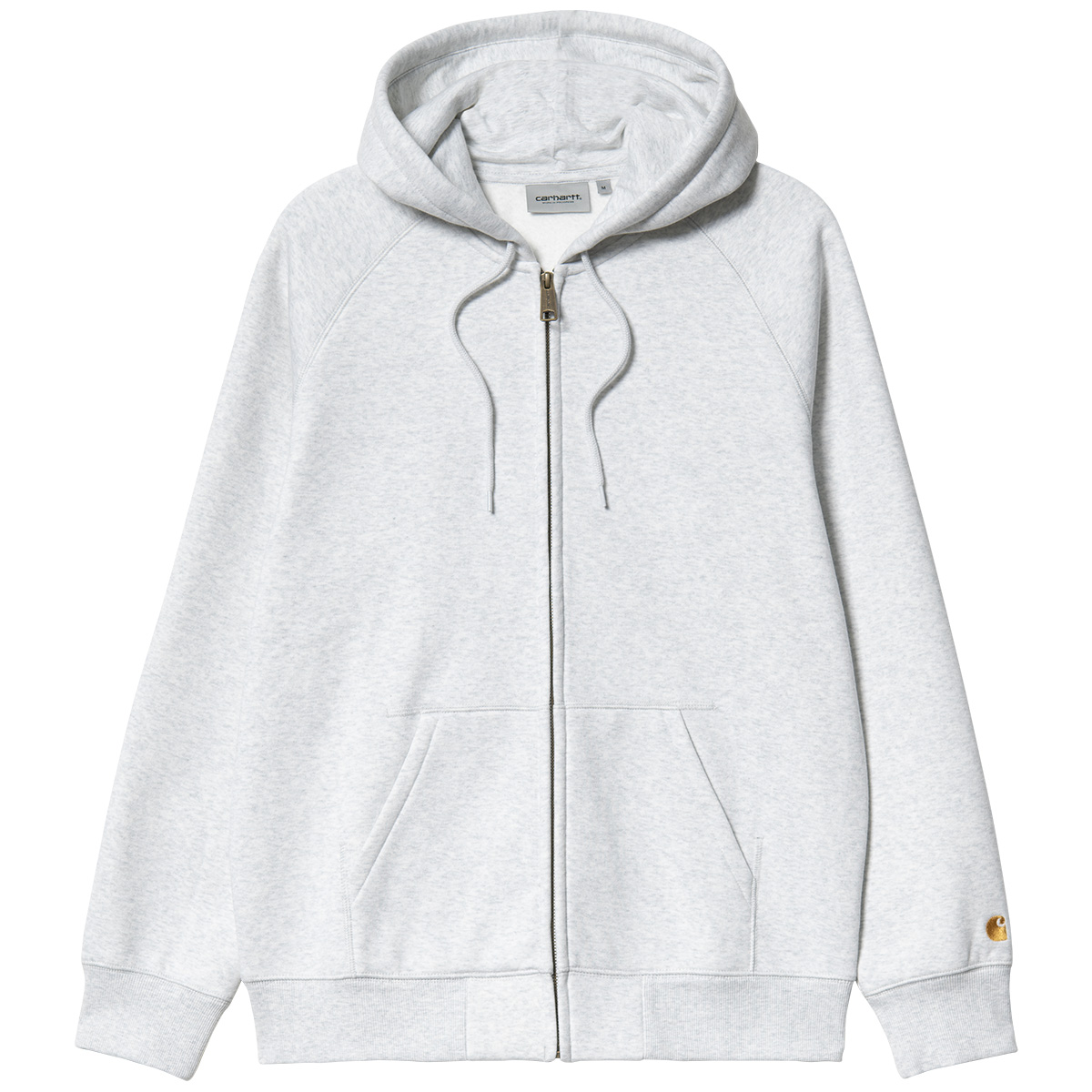 Carhartt WIP Hooded Chase Jacket Ash Heather/Gold