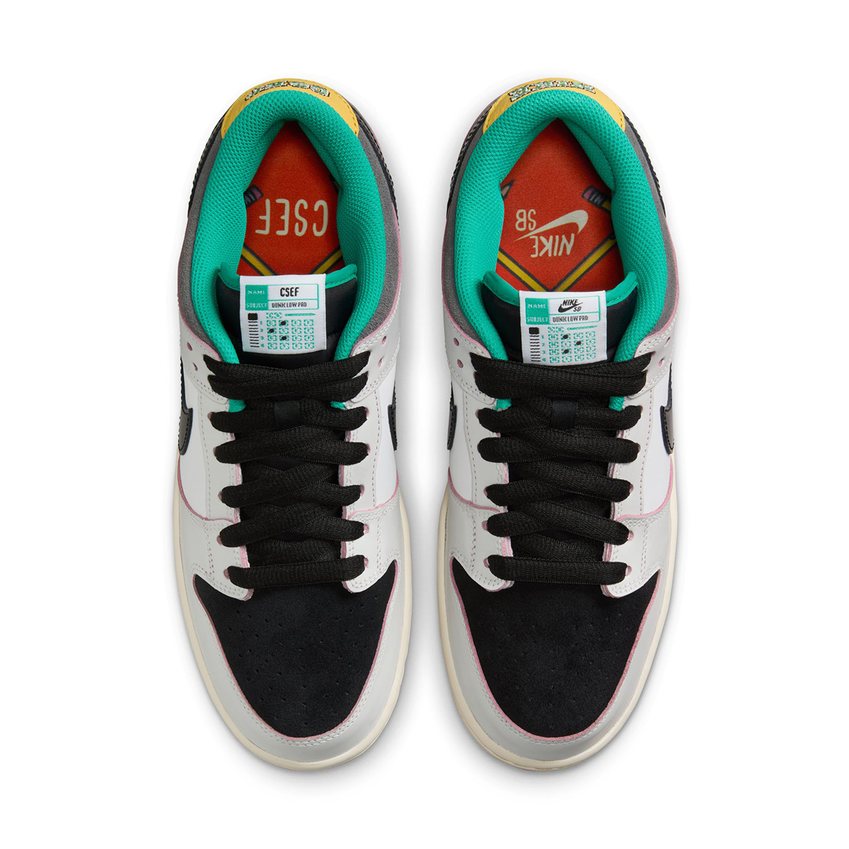 Nike SB Dunk Low Pro Summit White/Black-White-Iron Grey