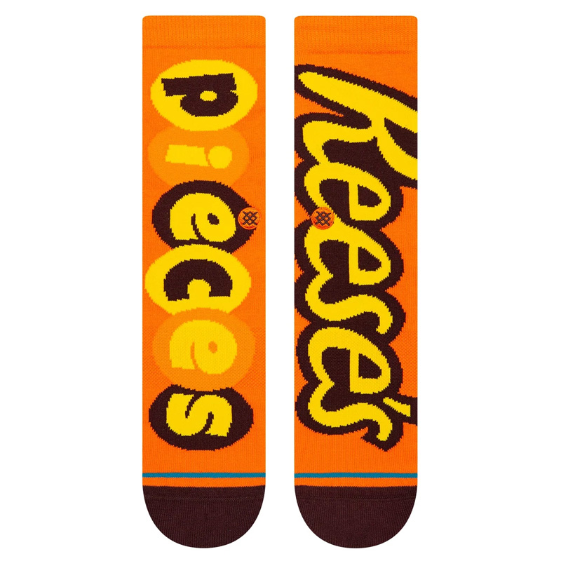 Stance Lookin Like A Snack Socks Orange Stance Lookin Like A Snack Socks Orange