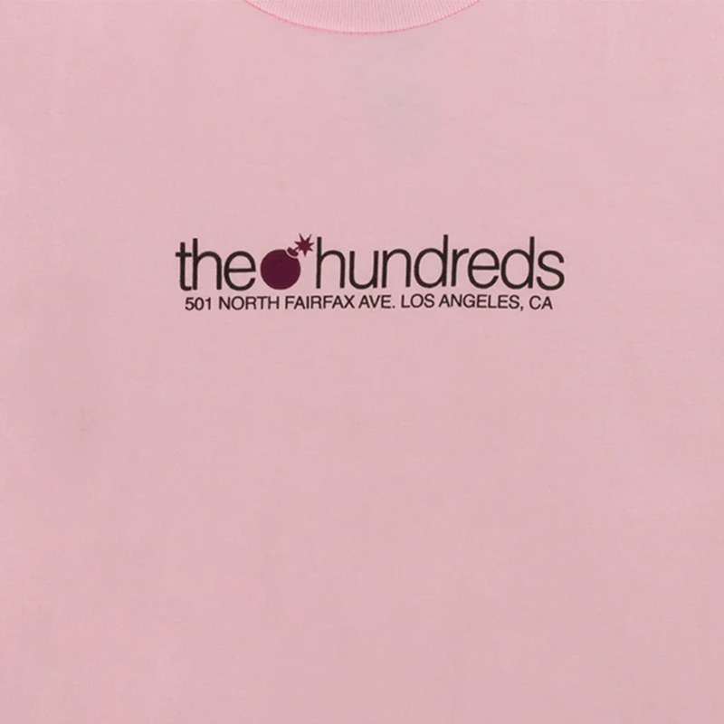 The Hundreds Mon Amour T-Shirt Pink The Hundreds Mon Amour T-Shirt Pink