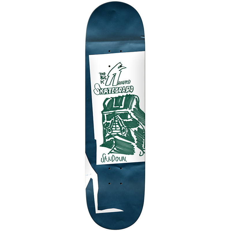 Krooked Sandoval Empire Skateboard Deck 8.5 Krooked Sandoval Empire Skateboard Deck 8.5