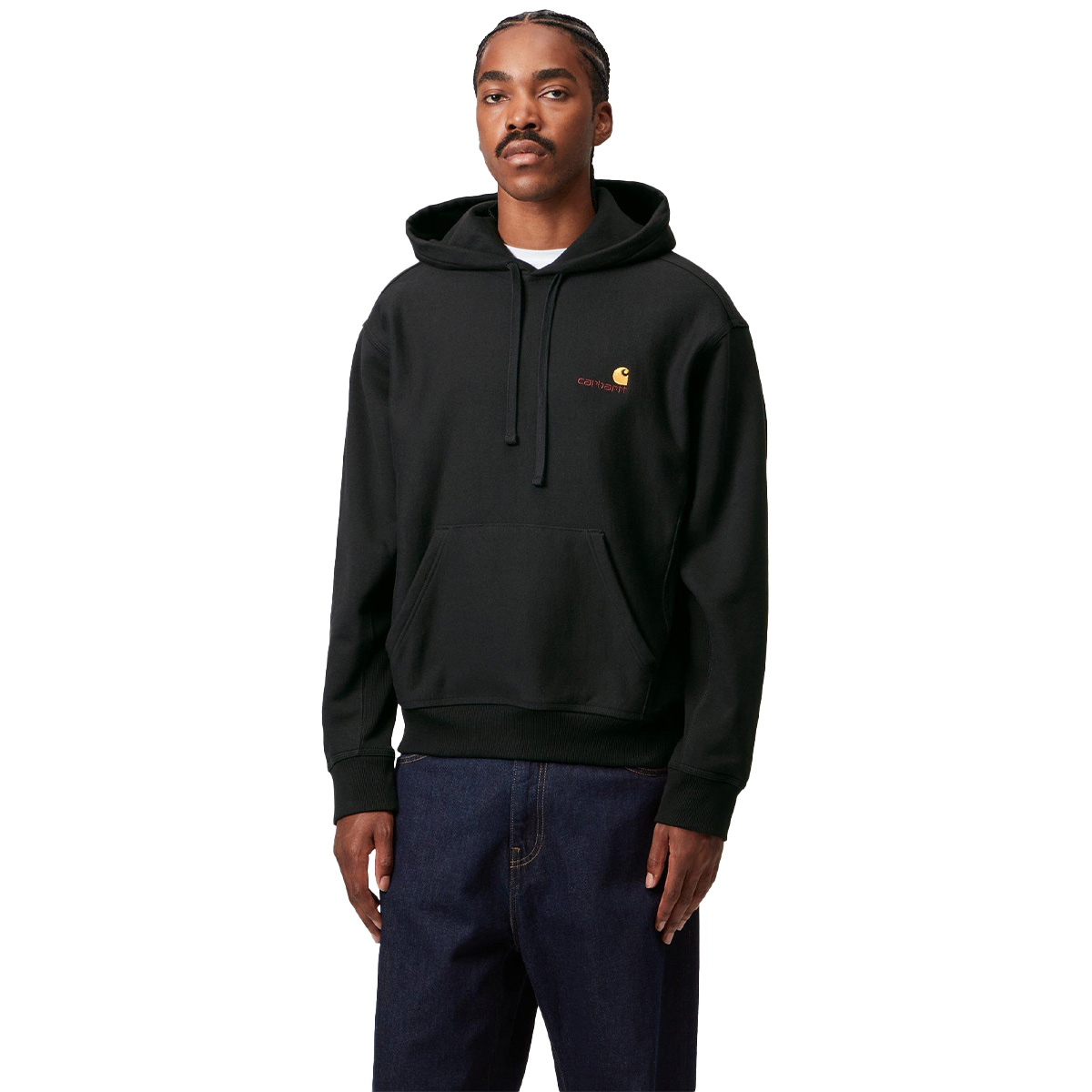 Carhartt WIP American Script Hoodie Black