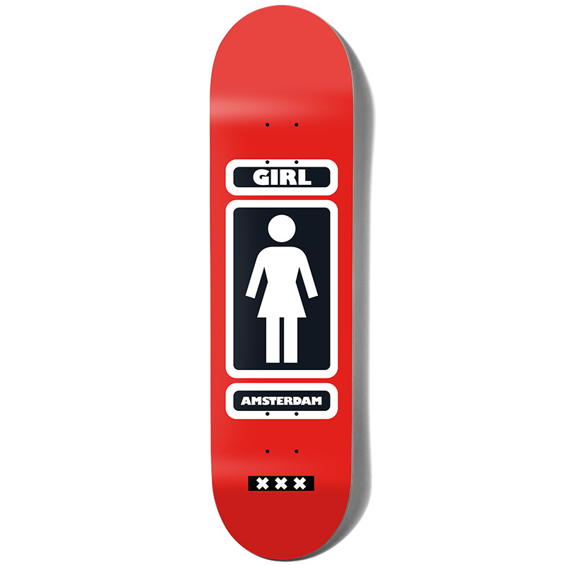 Girl Amsterdam WE OG Skateboard Deck 8.25