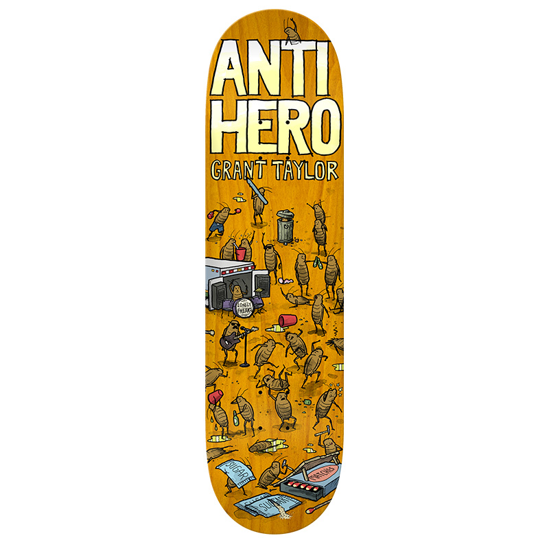 Anti Hero Grant Roached Out Skateboard Deck 8.62