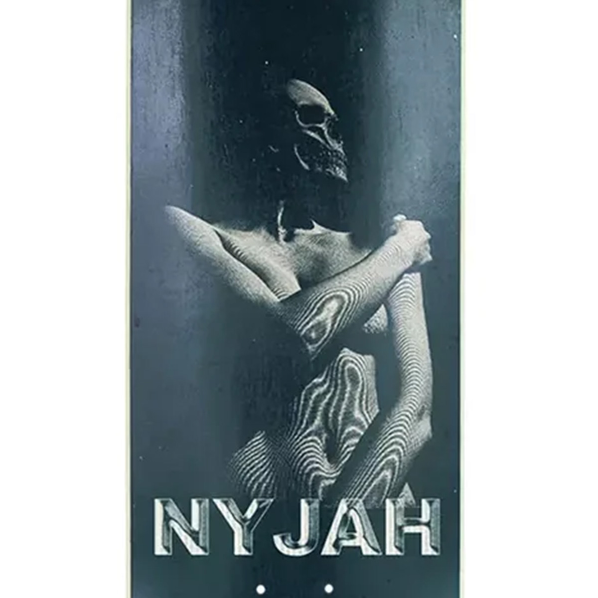 Disorder Nyjah Huston Light In the Dark Skateboard Deck Black 8.5